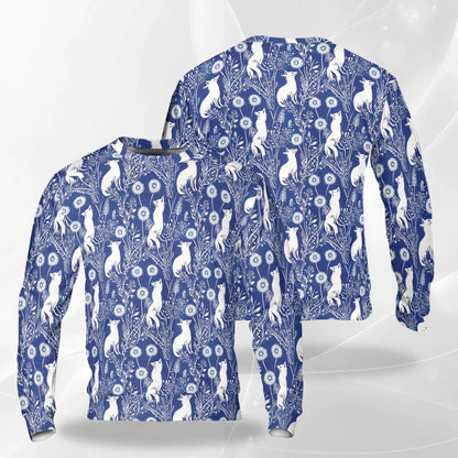 Vintage Fox Sweatshirt – Vintage 3D All Over Print Design