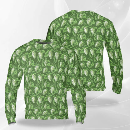 Hops Sweatshirt – Colorful Graphic 3D All Over Print Design