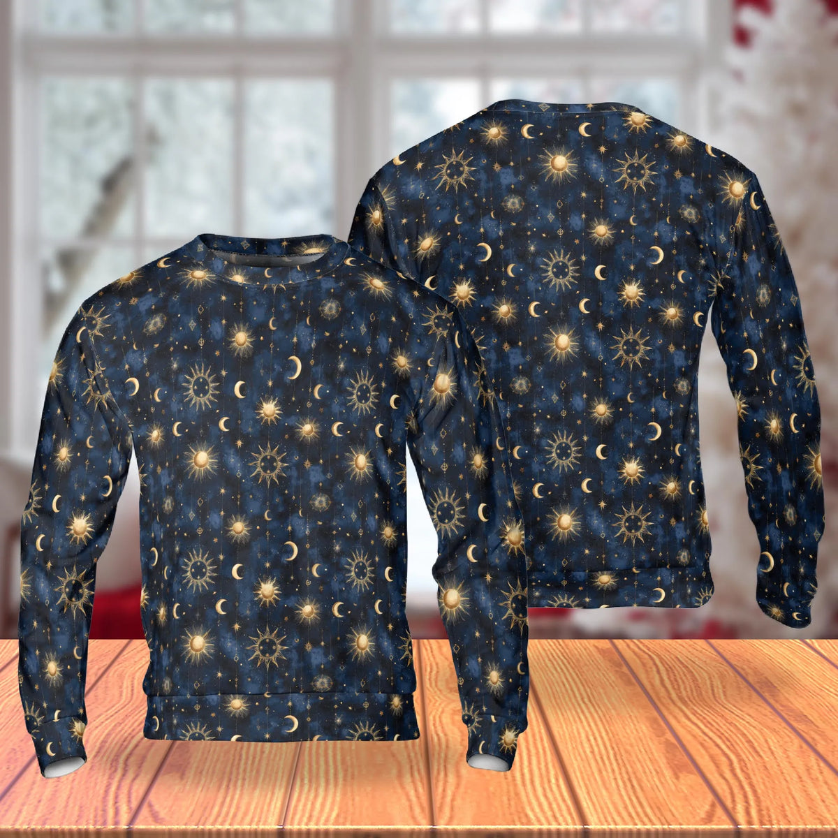 Star Sky Pattern Sweatshirt – Colorful Graphic 3D All Over Print Design