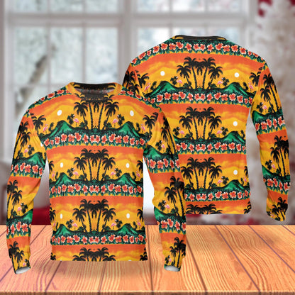 Tropical Flamingo Sweatshirt – Tropical 3D All Over Print Design
