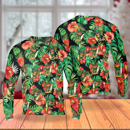 Irish Leprechaun Sweatshirt – Colorful Graphic 3D All Over Print Design