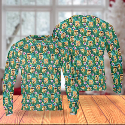 Hamster Tropical Sweatshirt – Tropical 3D All Over Print Design