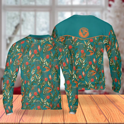 Disc Golf Sporty Sweatshirt – Colorful Graphic 3D All Over Print Design