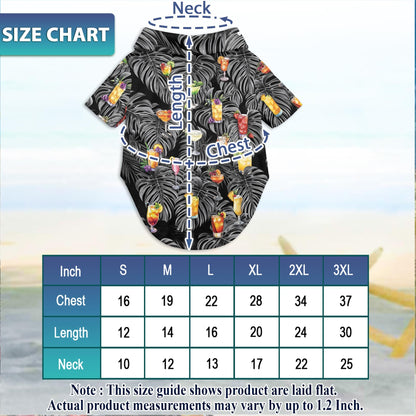 Proud Bartender Cocktails Matching Dog Owner Hawaiian Shirts, Funny Pet Aloha Shirt for Beach Vacation - Azhawaiian
