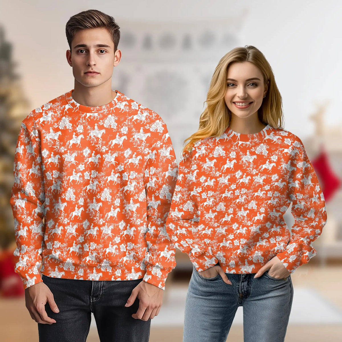 Saddle Bronc Rodeo Sweatshirt – Tropical 3D All Over Print Design