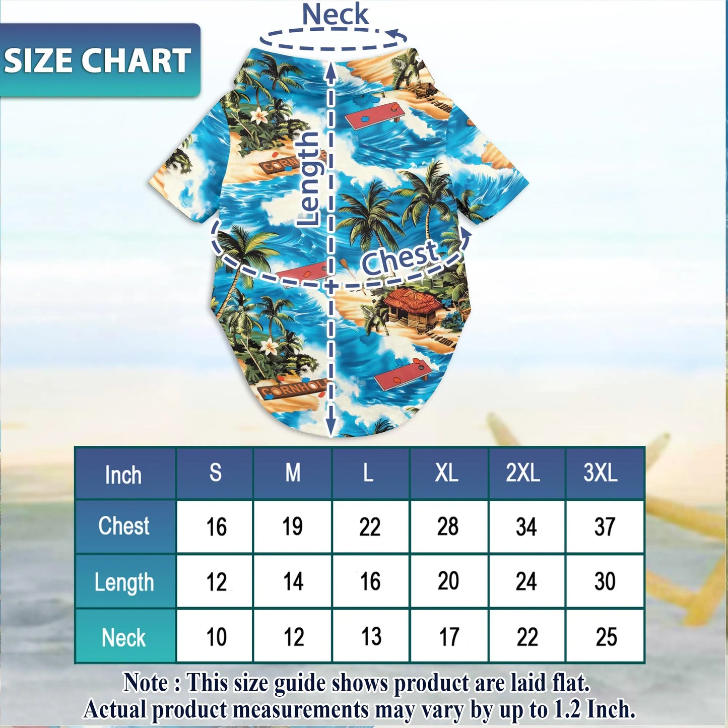 Beach Cornhole Game Summer Matching Dog Owner Hawaiian Shirts, Funny Pet Aloha Shirt for Beach Vacation - Azhawaiian