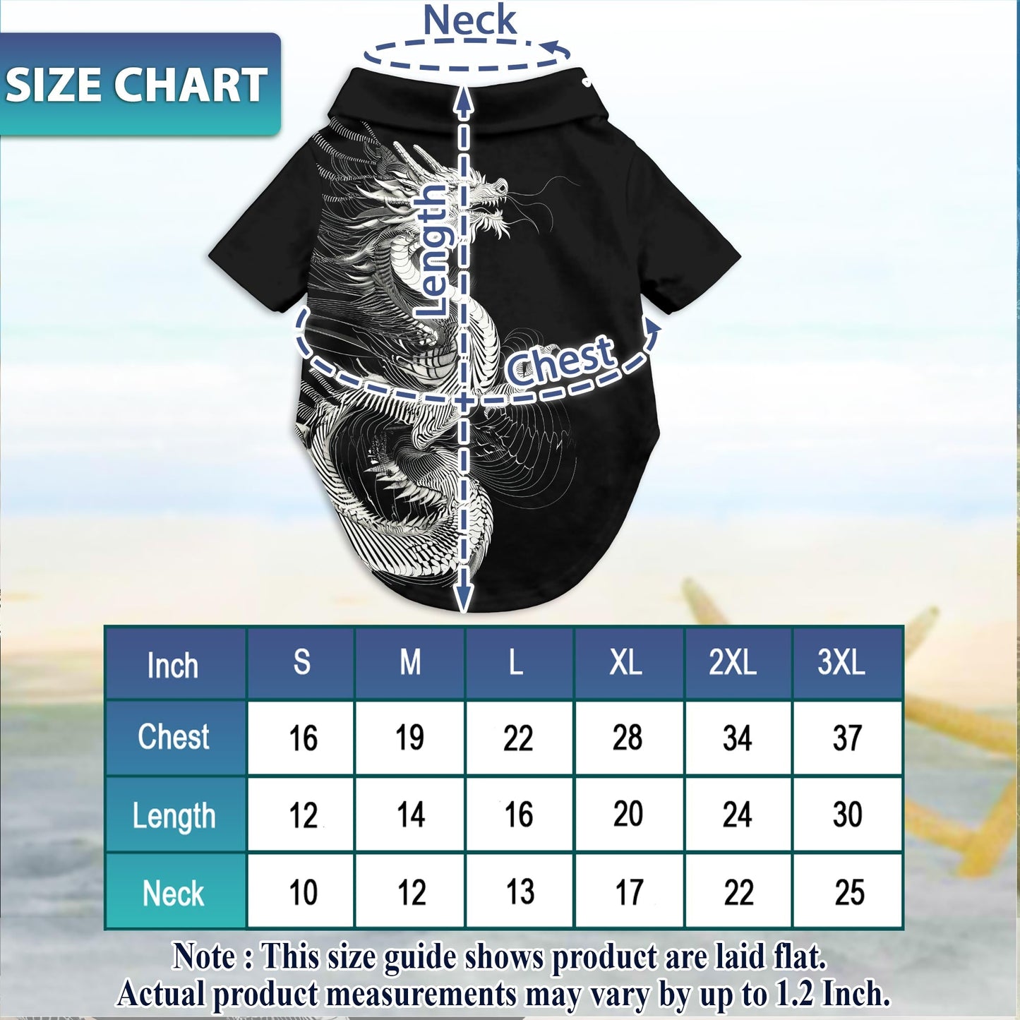 Dragon Theme Matching Dog Owner Hawaiian Shirts, Funny Pet Aloha Shirt for Beach Vacation - Azhawaiian