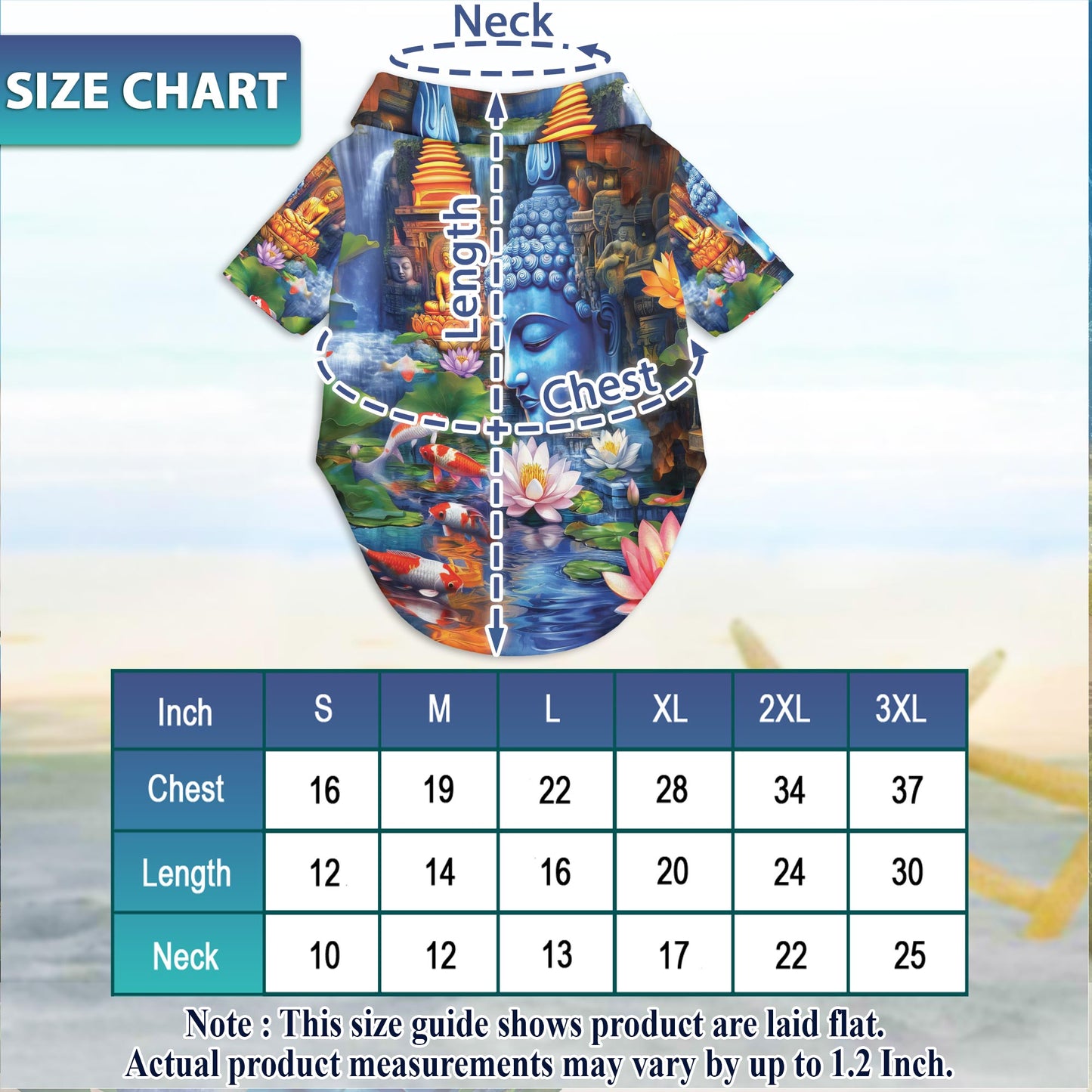 Buddha Matching Dog Owner Hawaiian Shirts, Funny Pet Aloha Shirt for Beach Vacation - Azhawaiian