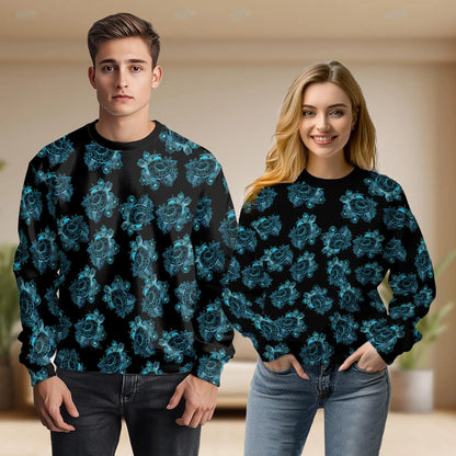 Turtle Summer Sweatshirt – Tropical 3D All Over Print Design