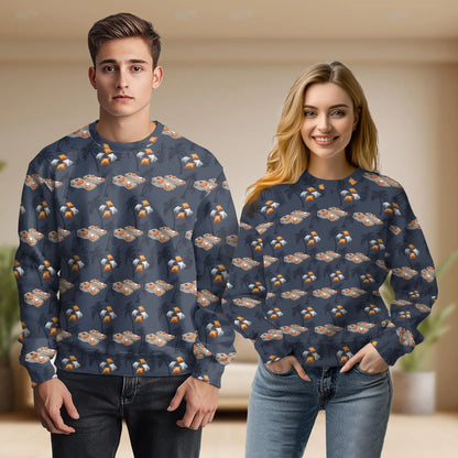 Cornhole Tree Sweatshirt – Colorful Graphic 3D All Over Print Design