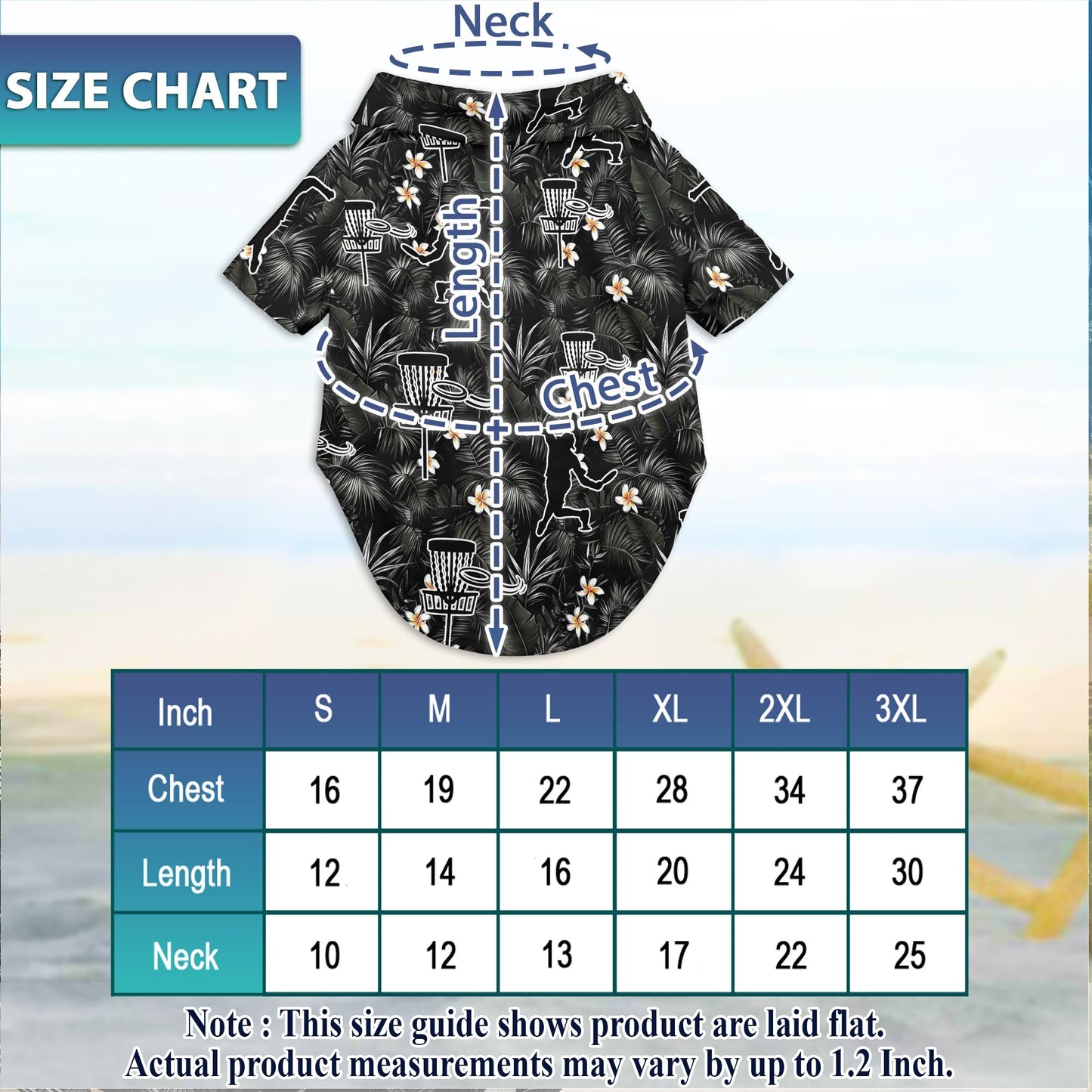 Disc Golf Matching Dog Owner Hawaiian Shirts, Funny Pet Aloha Shirt for Beach Vacation - Azhawaiian