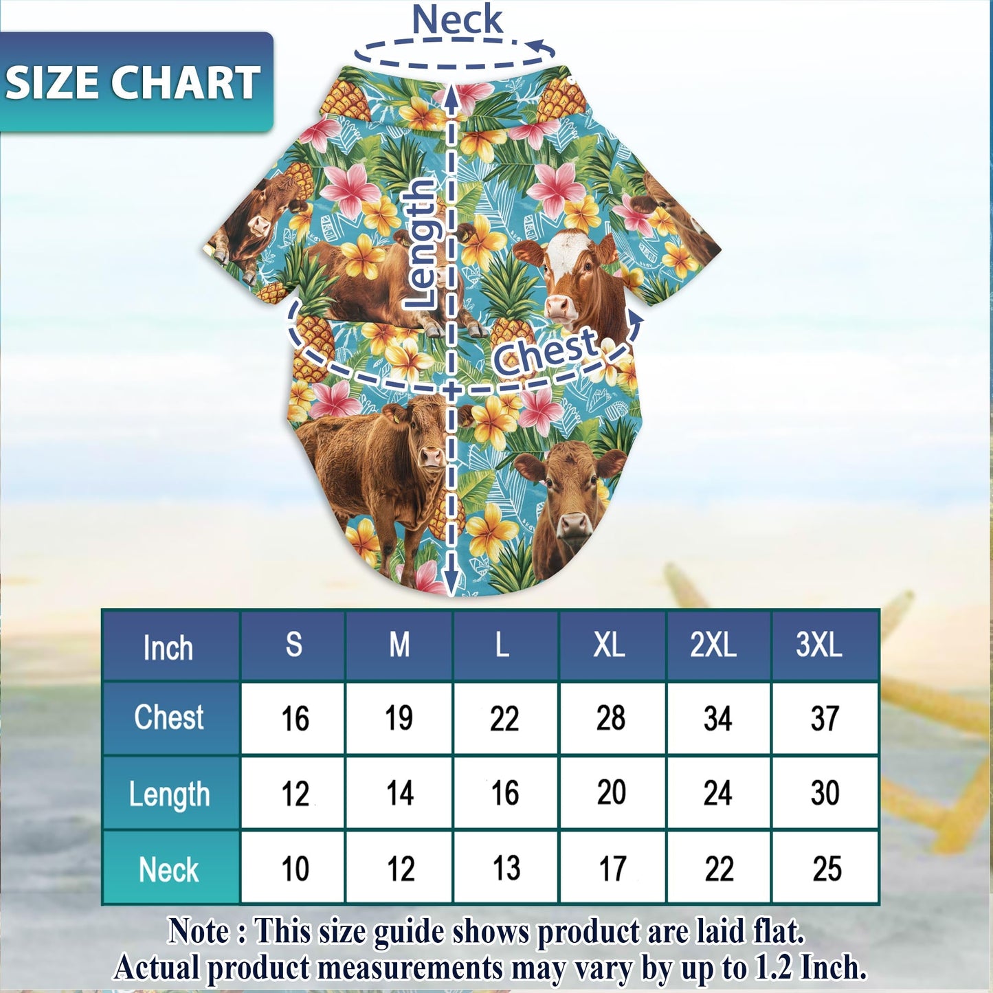 Red Angus Cattle Matching Dog Owner Hawaiian Shirts, Funny Pet Aloha Shirt for Beach Vacation - Azhawaiian
