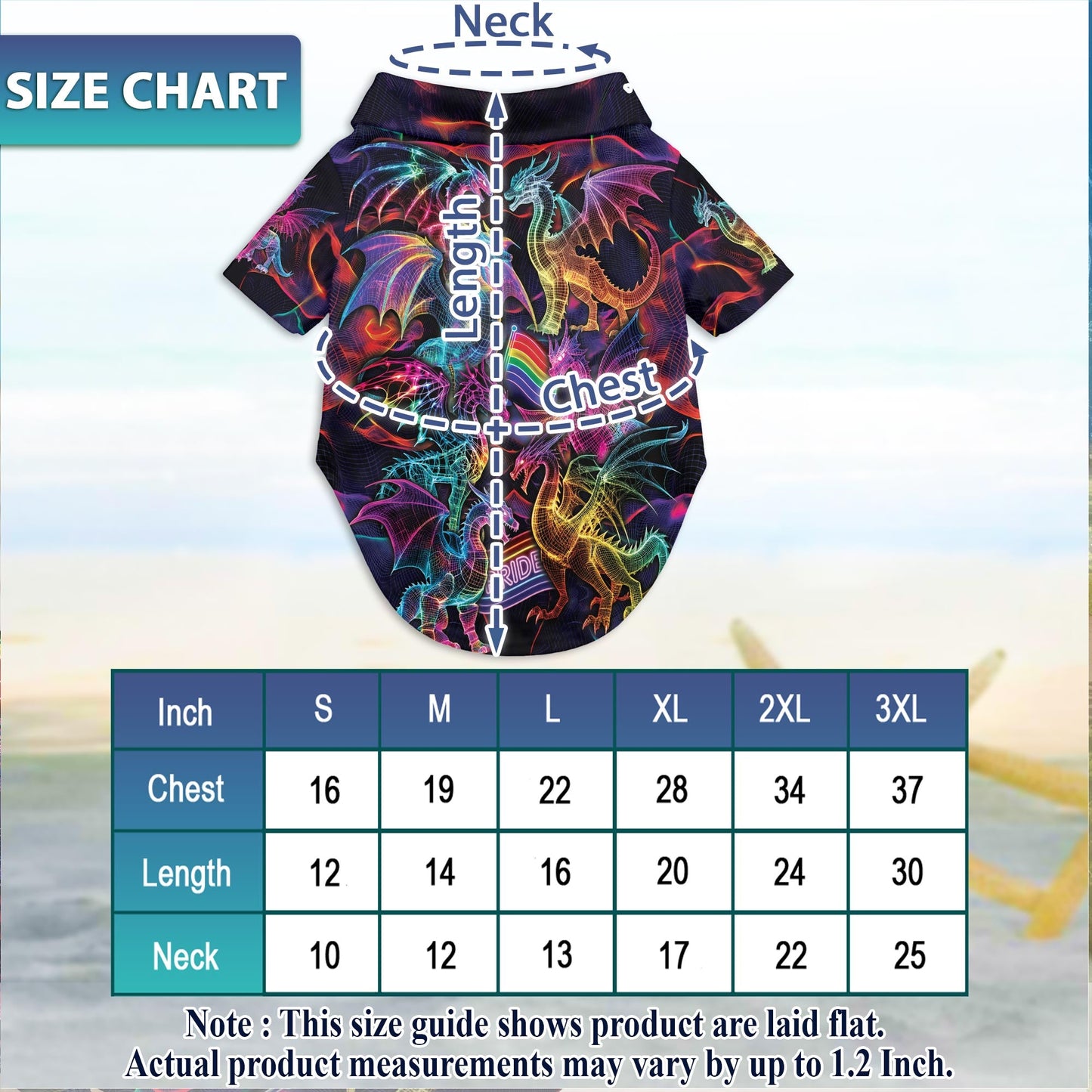 Pride Dragon Matching Dog Owner Hawaiian Shirts, Funny Pet Aloha Shirt for Beach Vacation - Azhawaiian