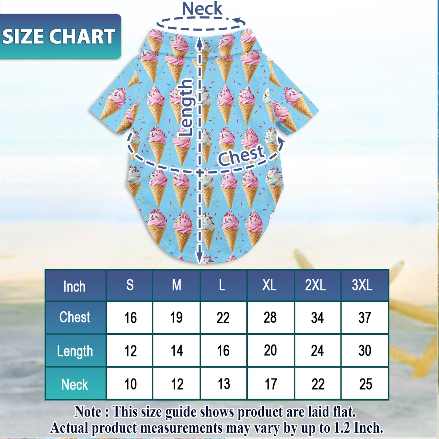Ice Cream Matching Dog Owner Hawaiian Shirts, Funny Pet Aloha Shirt for Beach Vacation - Azhawaiian