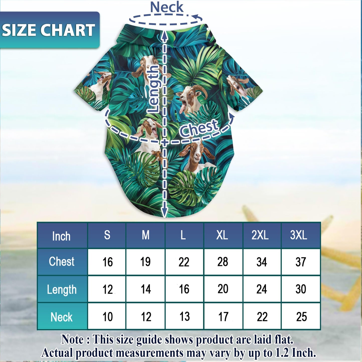 Boer Goat Matching Dog Owner Hawaiian Shirts, Funny Pet Aloha Shirt for Beach Vacation - Azhawaiian