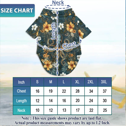 Octopus Scuba Diving Helmet Matching Dog Owner Hawaiian Shirts, Funny Pet Aloha Shirt for Beach Vacation - Azhawaiian