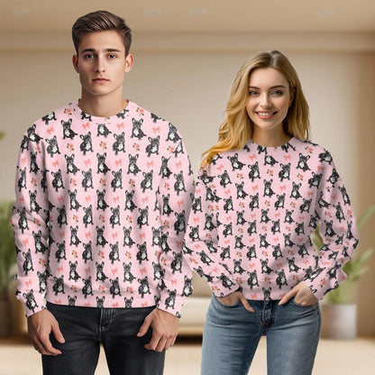 French Bulldog Sweatshirt – Colorful Graphic 3D All Over Print Design