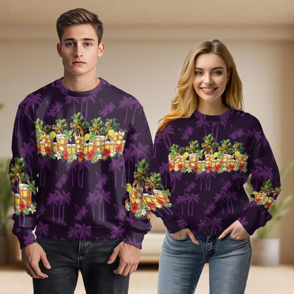 Tequila Summer Sweatshirt – Tropical 3D All Over Print Design