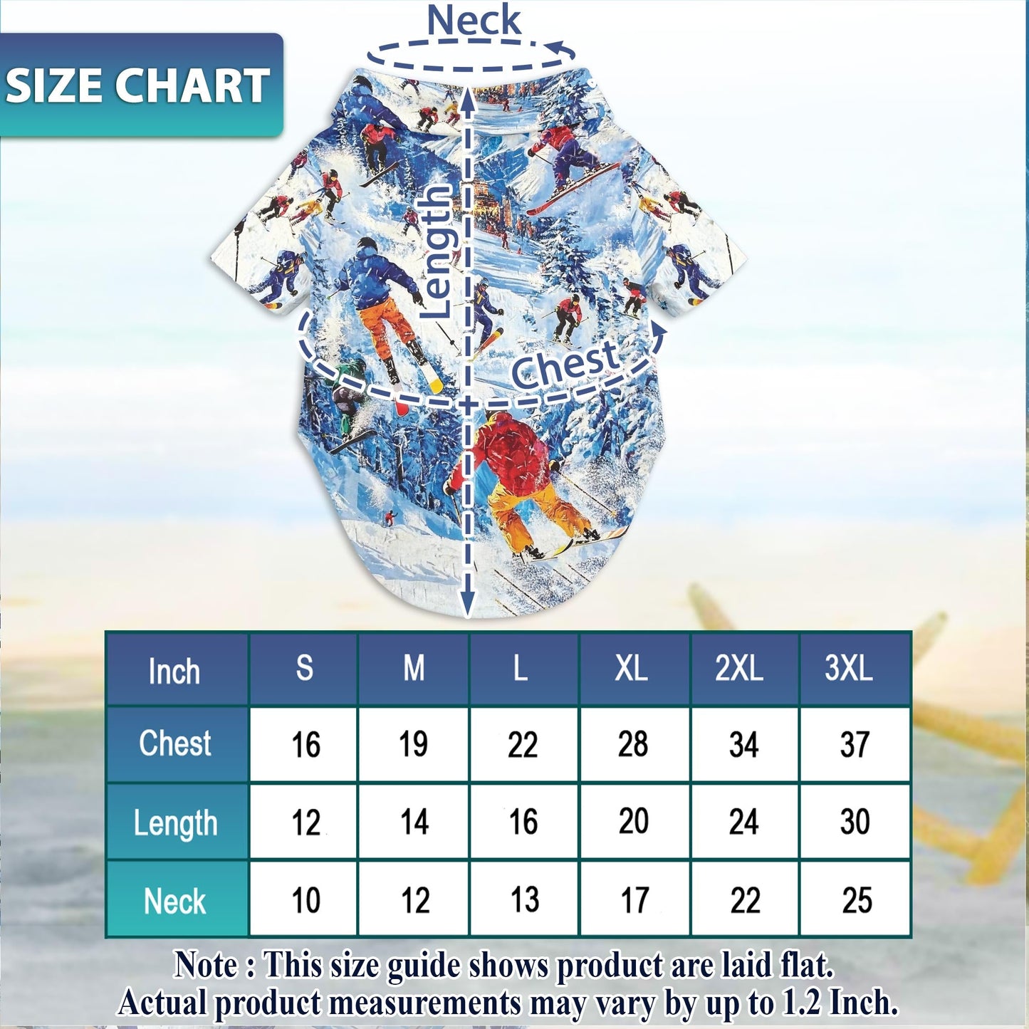 Vintage Skiing Matching Dog Owner Hawaiian Shirts, Funny Pet Aloha Shirt for Beach Vacation - Azhawaiian