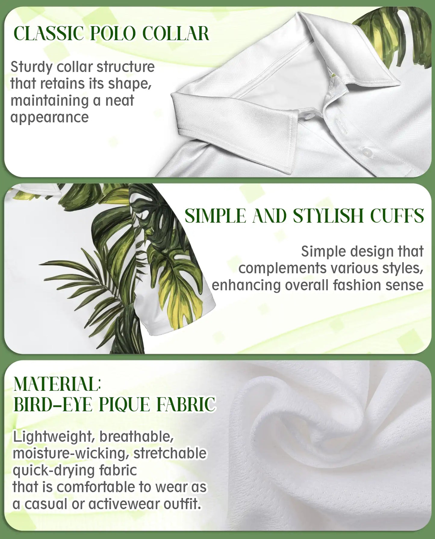 Cute Corgi Tropical Leaves 3D Polo Shirt for Men, Hawaiian Dog Lover Style | Azhawaiian