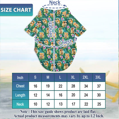 Hamster Tropical Matching Dog Owner Hawaiian Shirts, Funny Pet Aloha Shirt for Beach Vacation - Azhawaiian