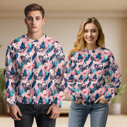 Tropical Floral Sweatshirt – Tropical 3D All Over Print Design