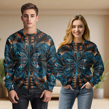 Butterfly Sweatshirt – Colorful Graphic 3D All Over Print Design