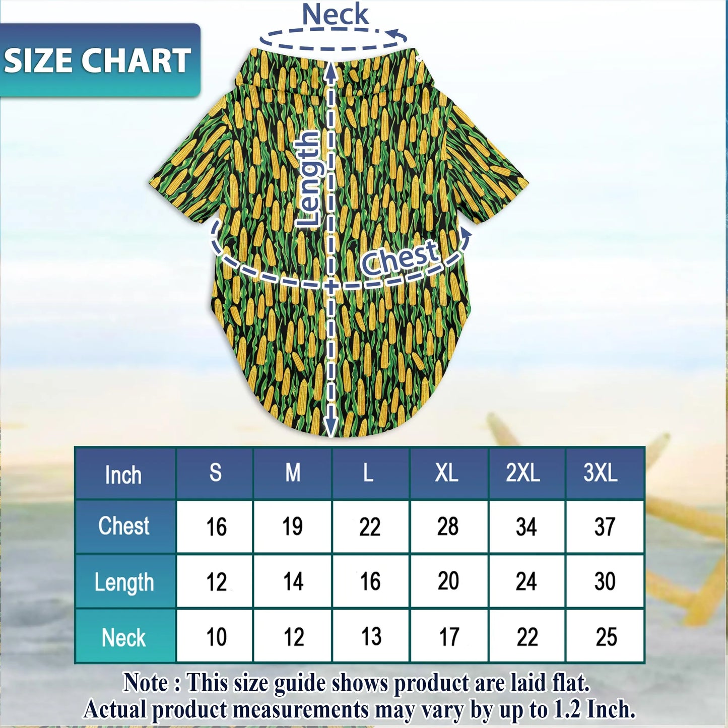 Corn Matching Dog Owner Hawaiian Shirts, Funny Pet Aloha Shirt for Beach Vacation - Azhawaiian