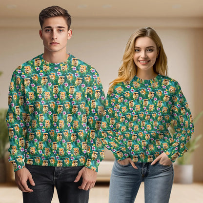 Hamster Tropical Sweatshirt – Tropical 3D All Over Print Design