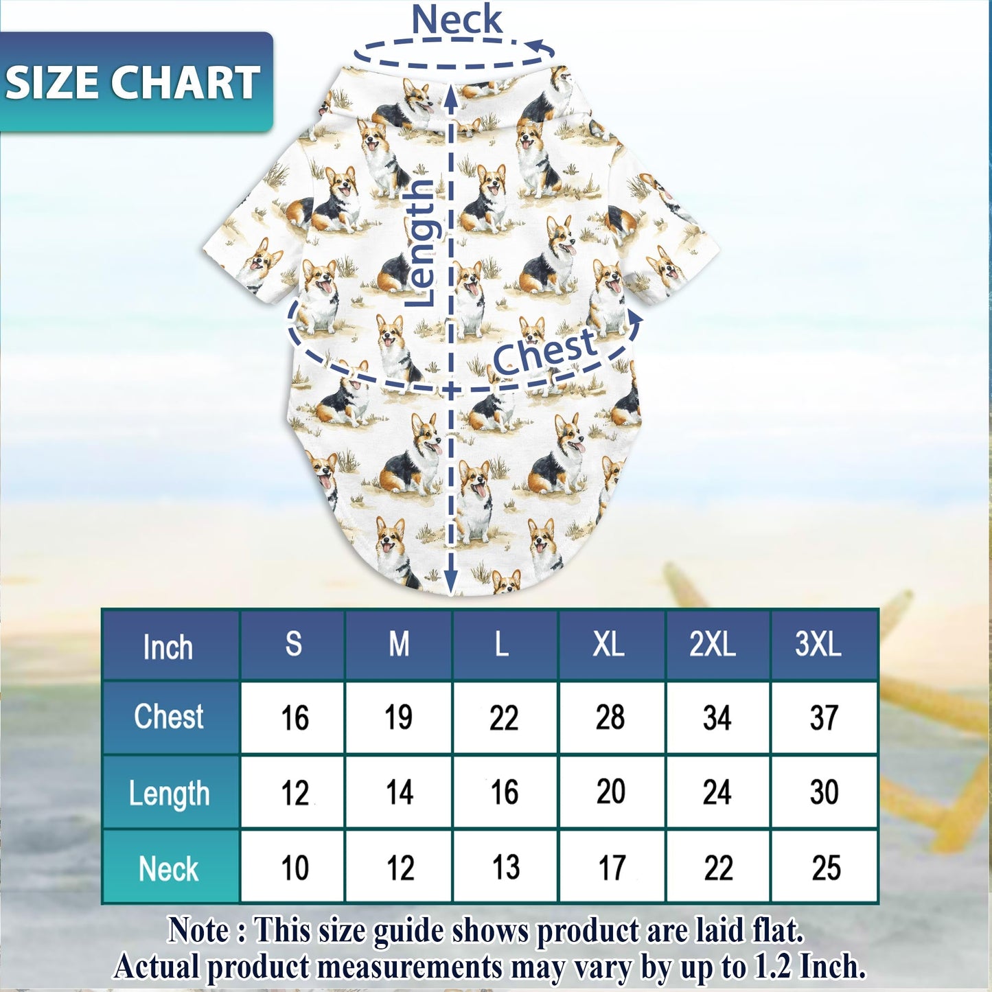 Smiling Corgi Matching Dog Owner Hawaiian Shirts, Funny Pet Aloha Shirt for Beach Vacation - Azhawaiian