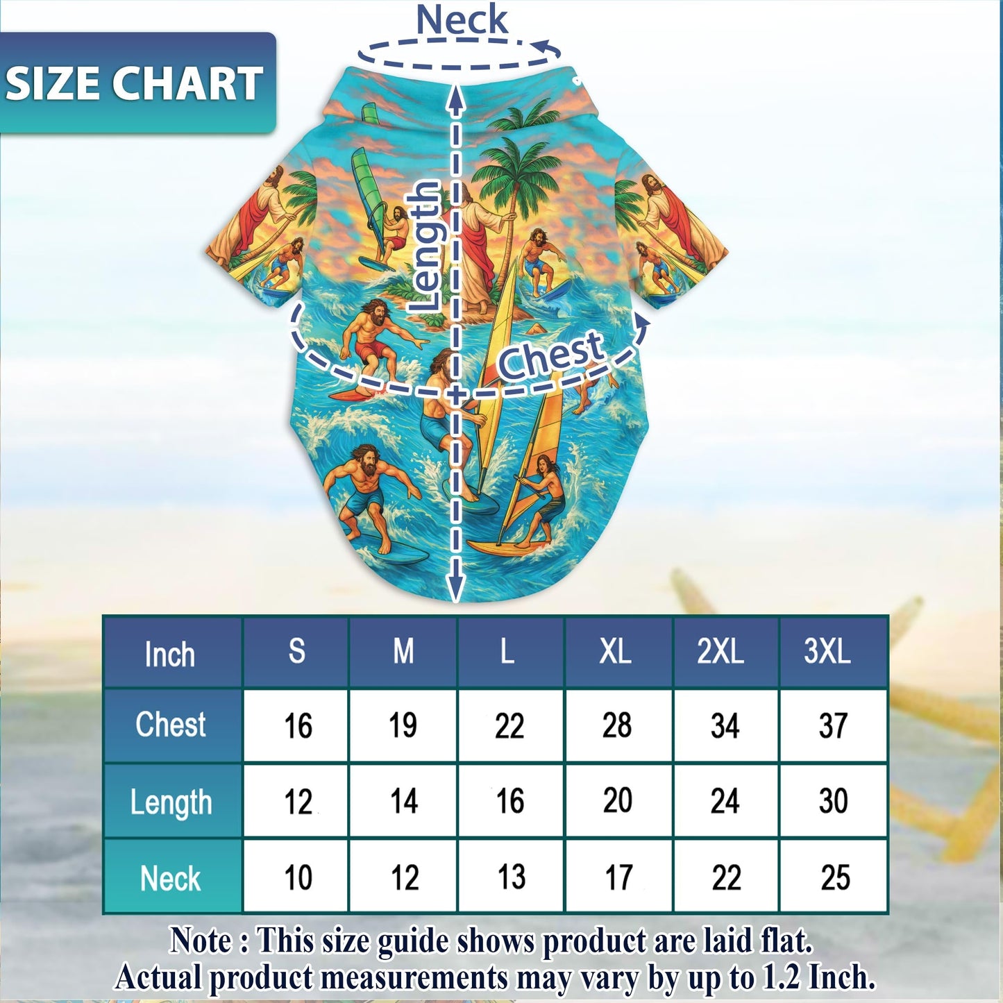 Jesus Surfing Matching Dog Owner Hawaiian Shirts, Funny Pet Aloha Shirt for Beach Vacation - Azhawaiian