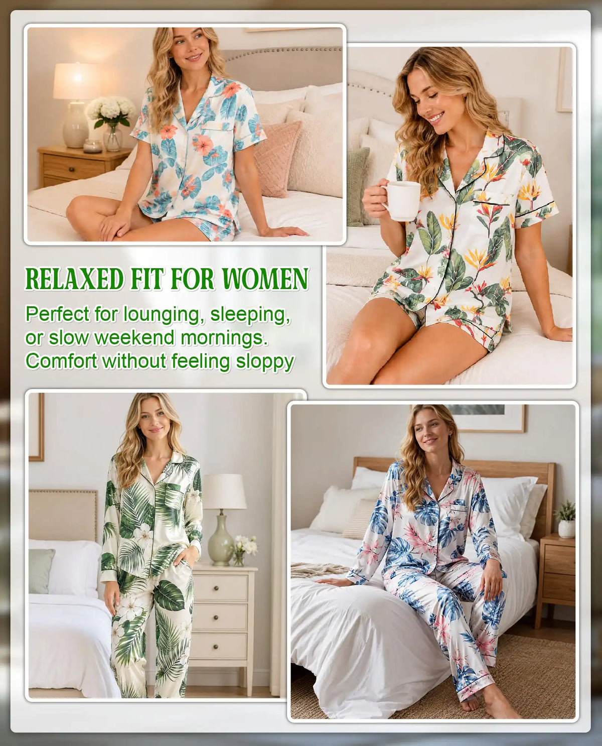 Thanksgiving Peacock Pajama Set for Women, Fall Holiday Sleepwear