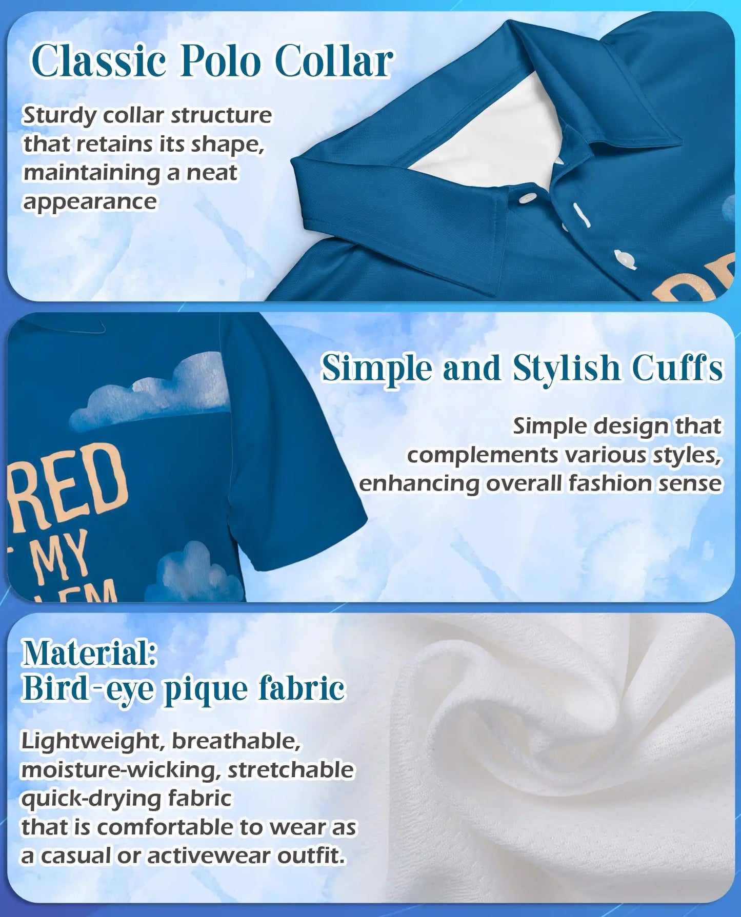 Retired Not My Problem Anymore Polo Shirt - Beach Retirement Style | Azhawaiian