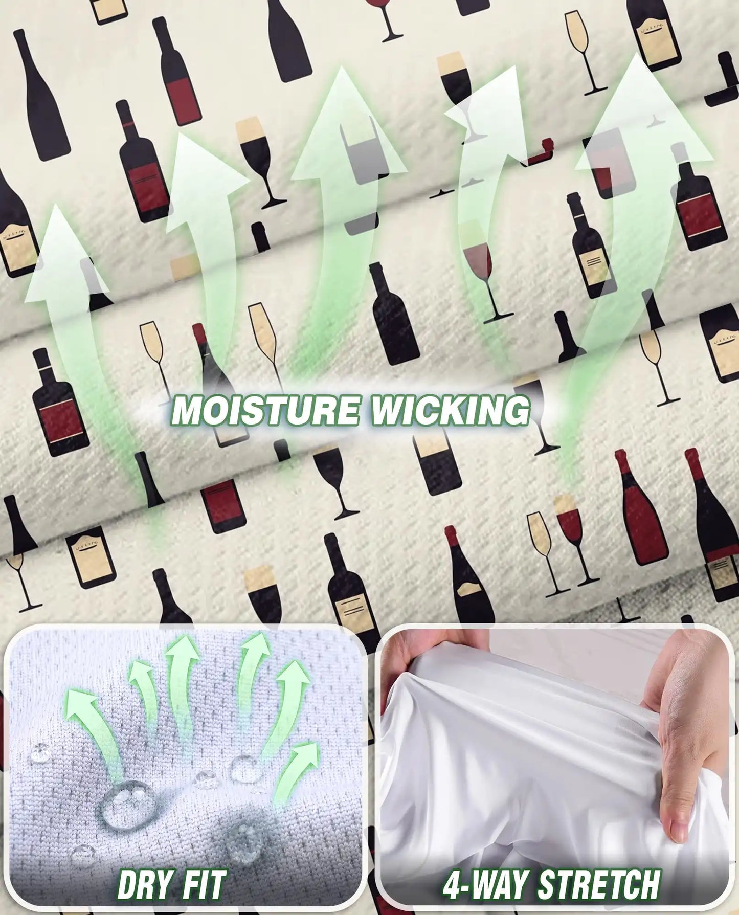 Wine Bottle And Glass Print Sleeveless Polo Shirt for Women | Azhawaiian
