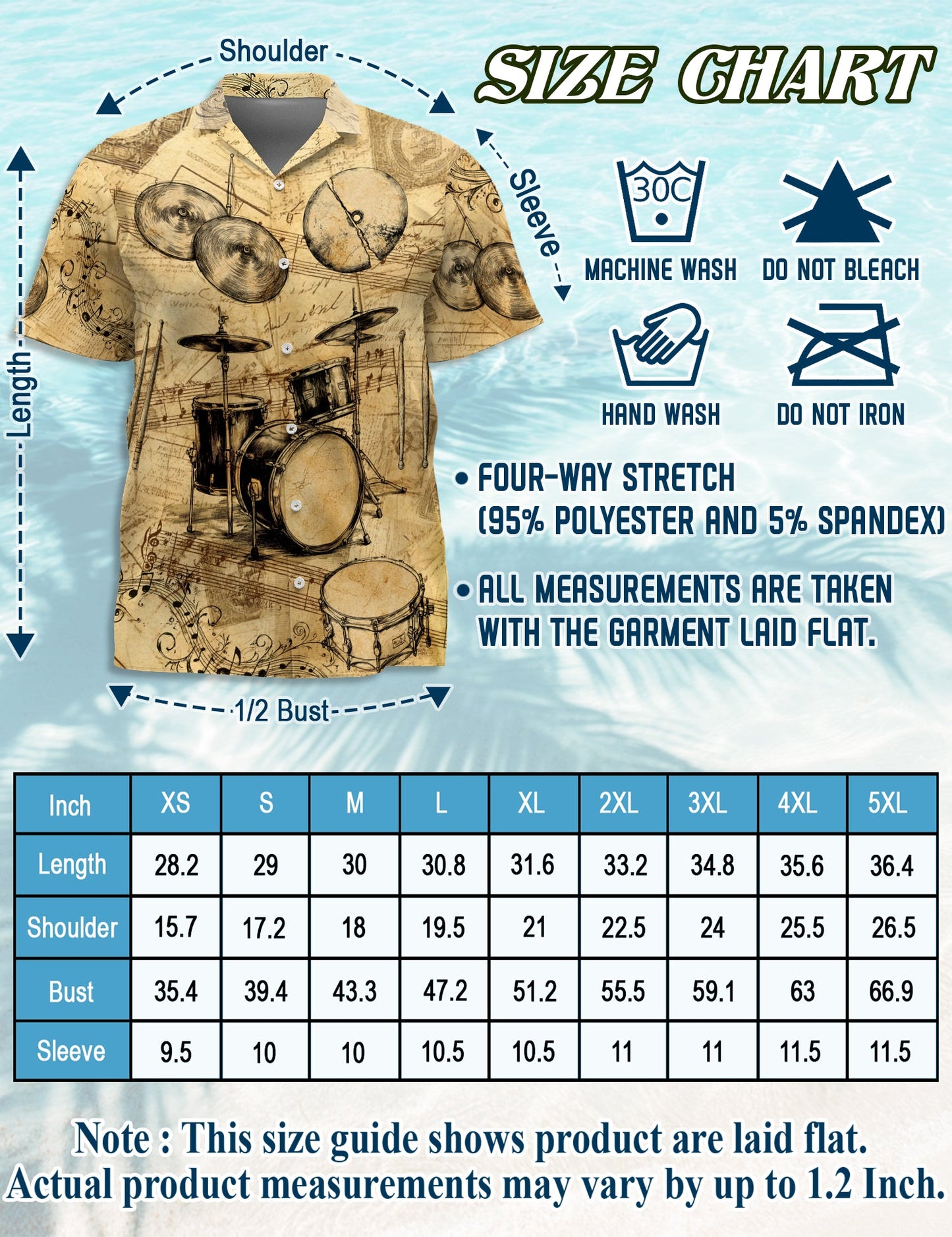 Drum Matching Dog Owner Hawaiian Shirts, Funny Pet Aloha Shirt for Beach Vacation - Azhawaiian