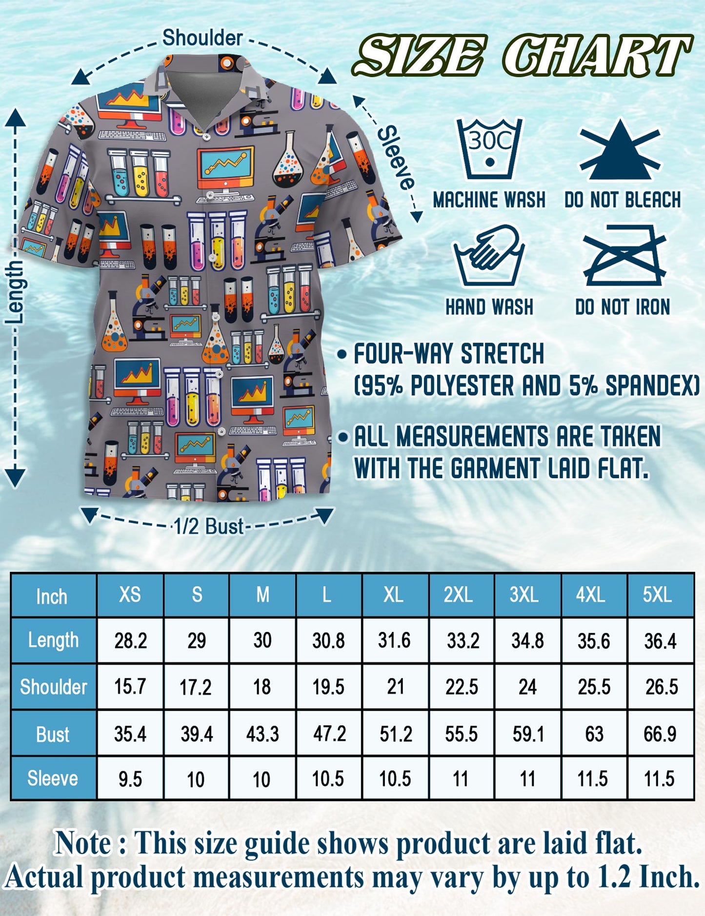 Science Matching Dog Owner Hawaiian Shirts, Funny Pet Aloha Shirt for Beach Vacation - Azhawaiian