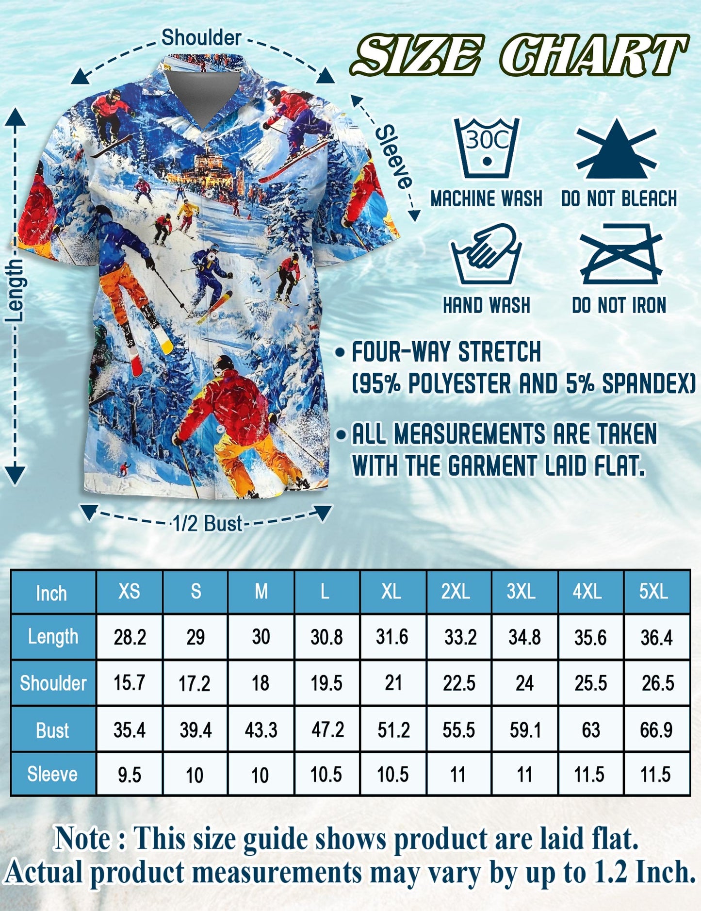 Vintage Skiing Matching Dog Owner Hawaiian Shirts, Funny Pet Aloha Shirt for Beach Vacation - Azhawaiian