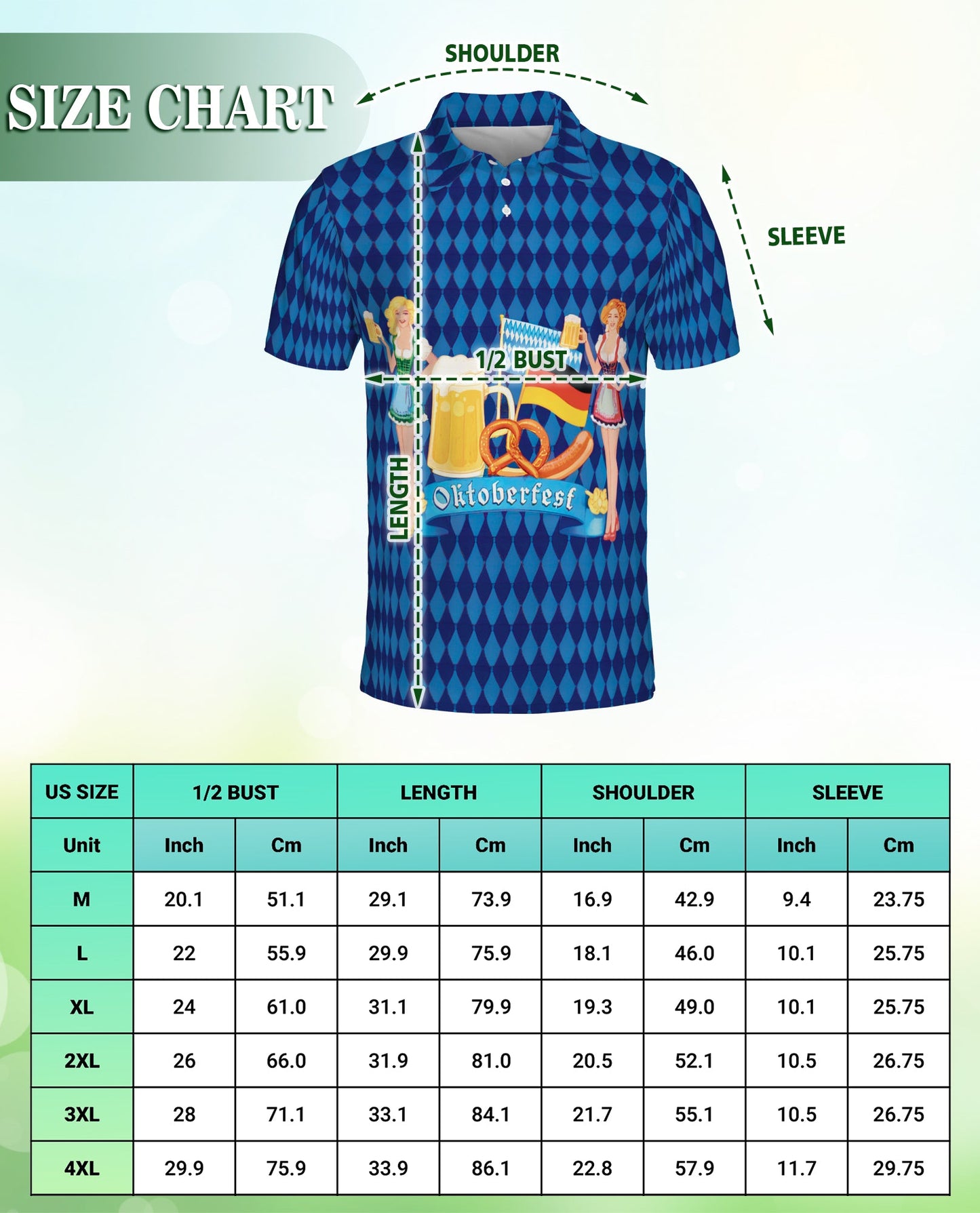 Oktoberfest Beer Celebration Polo Shirt | Azhawaiian