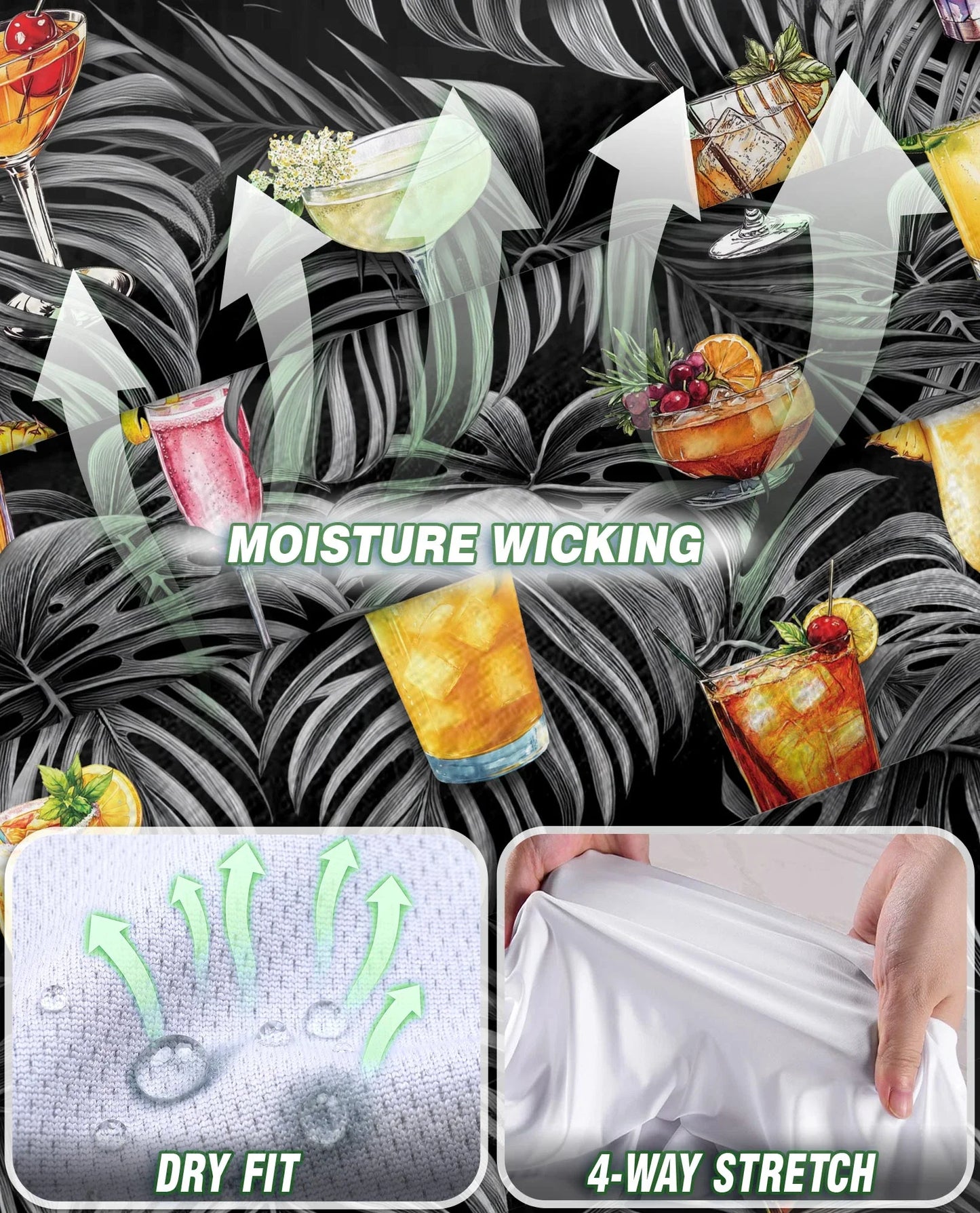 Proud Bartender Cocktails Tropical Sleeveless Polo Shirt for Women | Azhawaiian