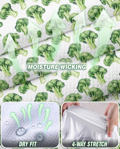 Vegetable Print Sleeveless Polo Shirt for Women, Fresh Food Lover Style | Azhawaiian