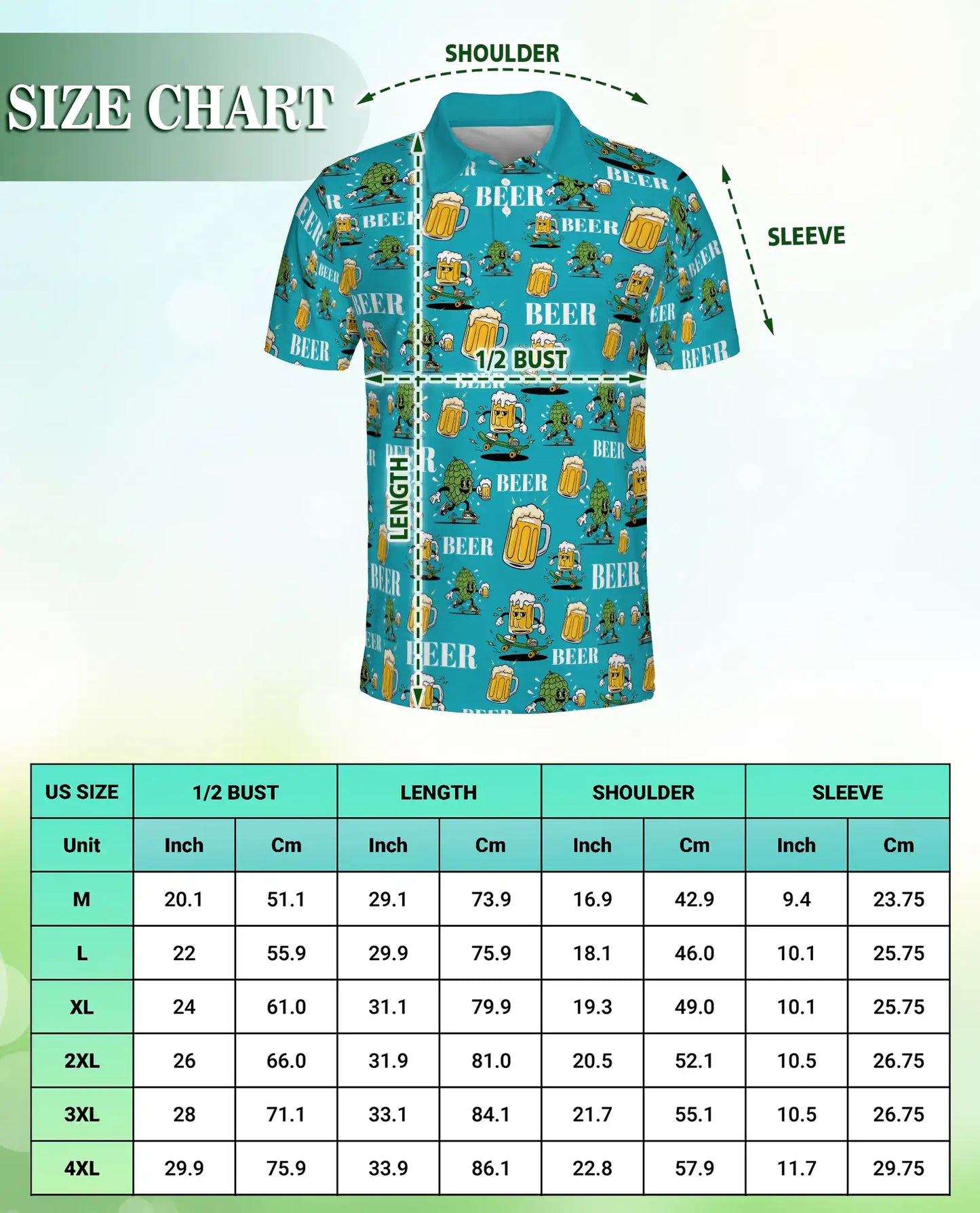 Beer Skate Polo Shirt, Funny Craft Beer Style | Azhawaiian