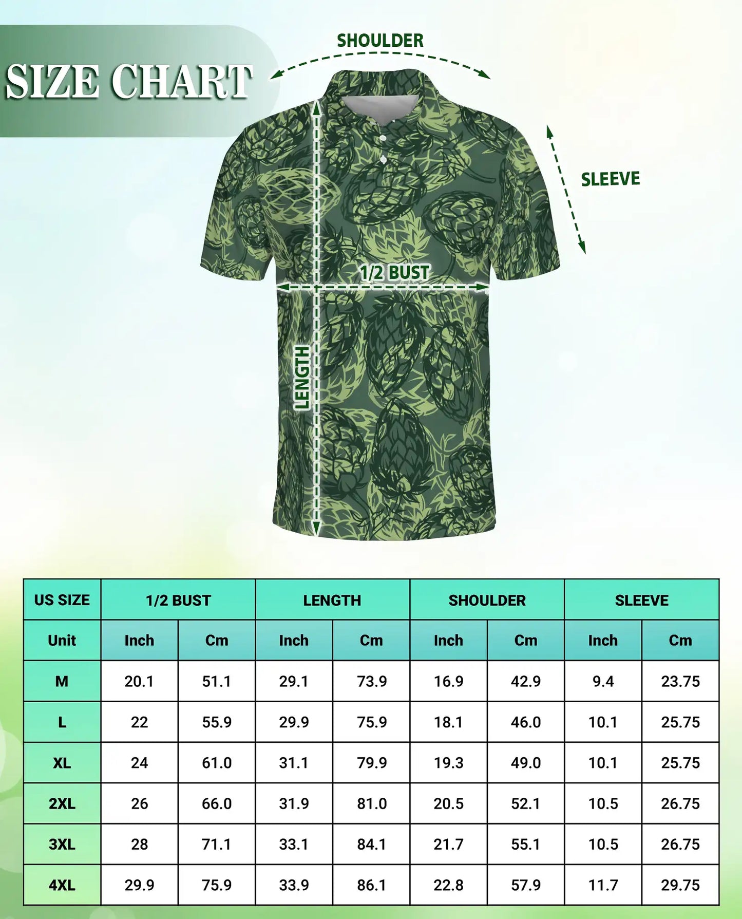 Hop Cone Beer Polo Shirt | Azhawaiian