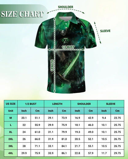 Ghost Pirate Polo Shirt | Azhawaiian