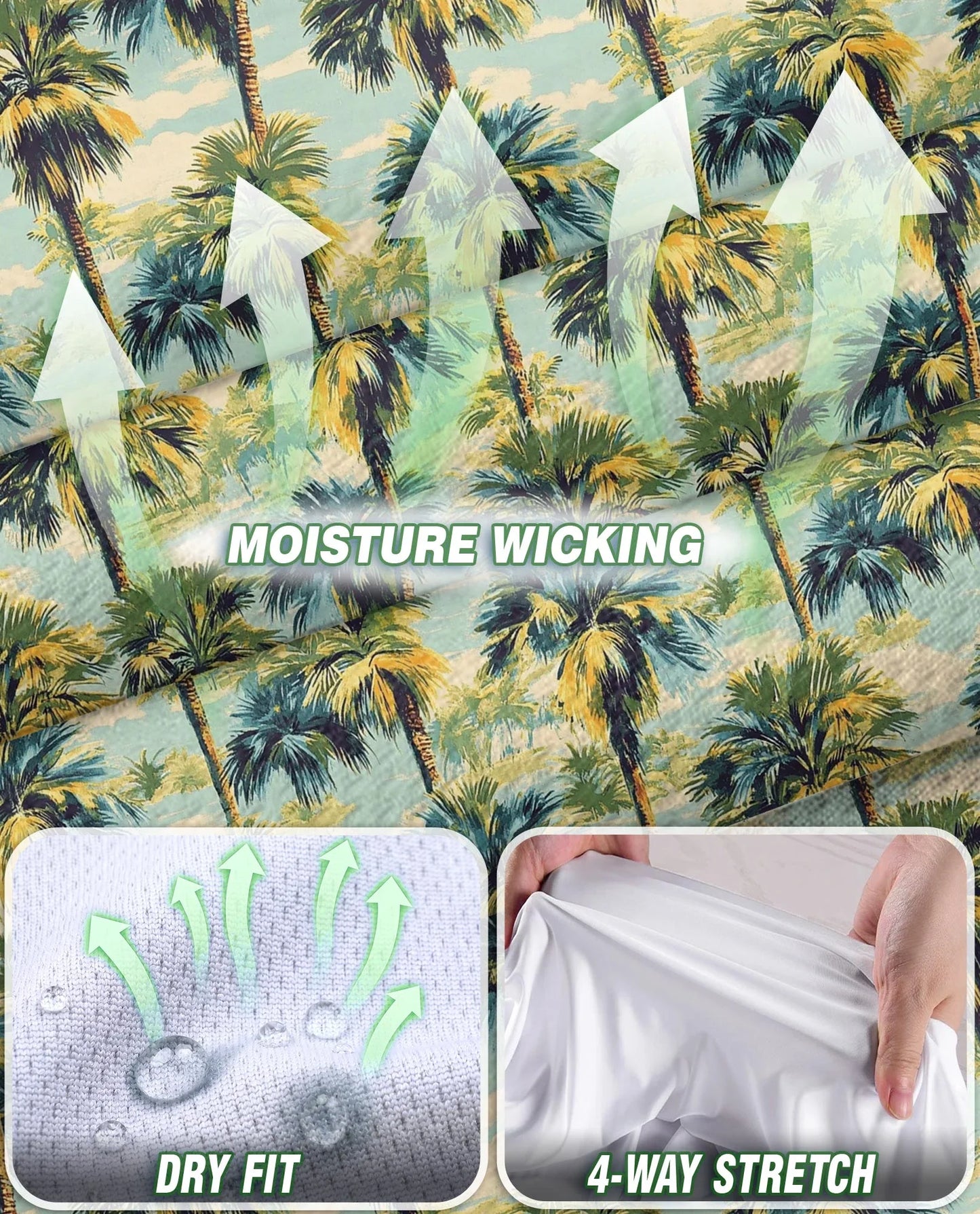 Tropical Print Sleeveless Polo Shirt for Women | Azhawaiian