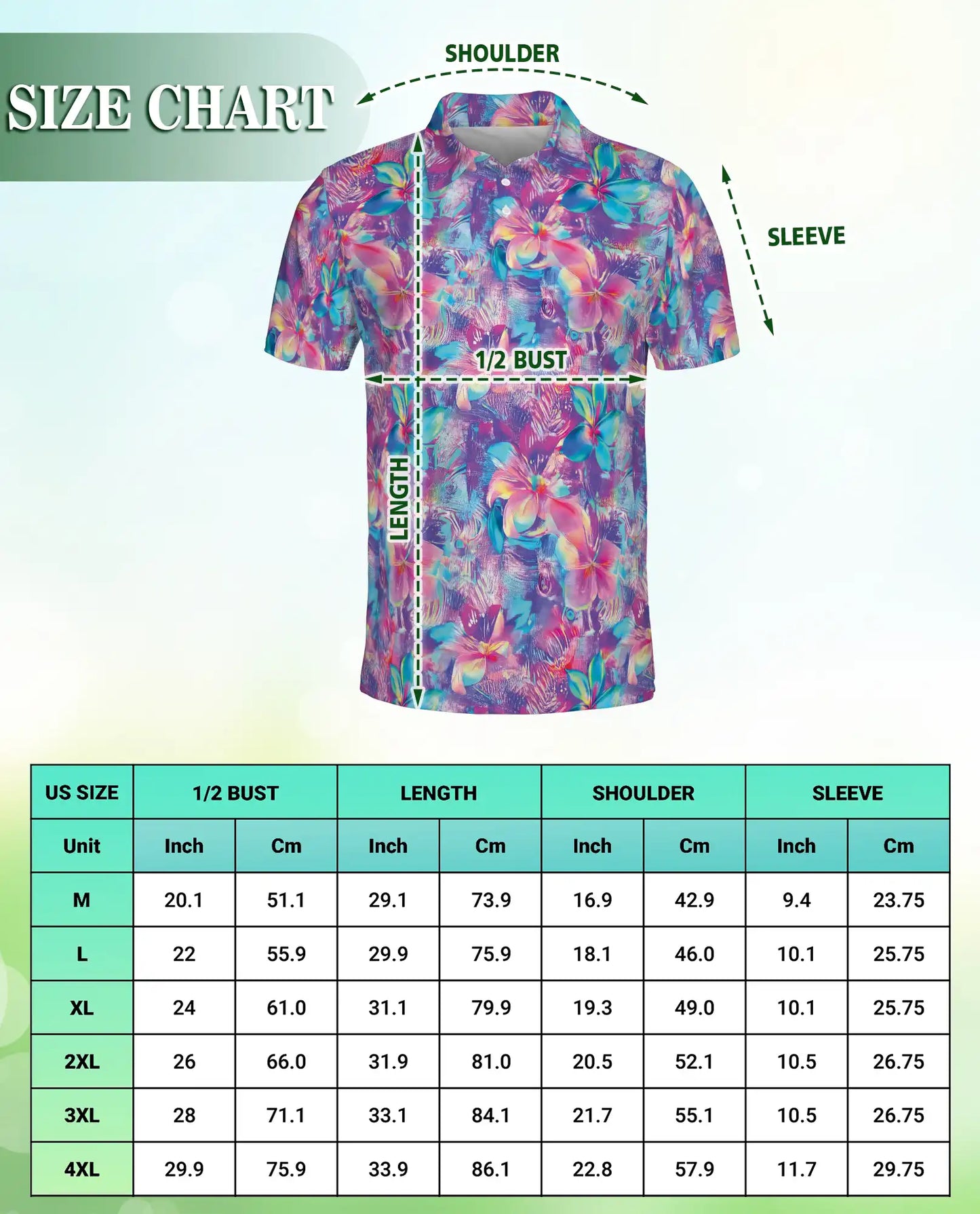 Colorful Floral Polo Shirt, Tropical Summer Style | Azhawaiian