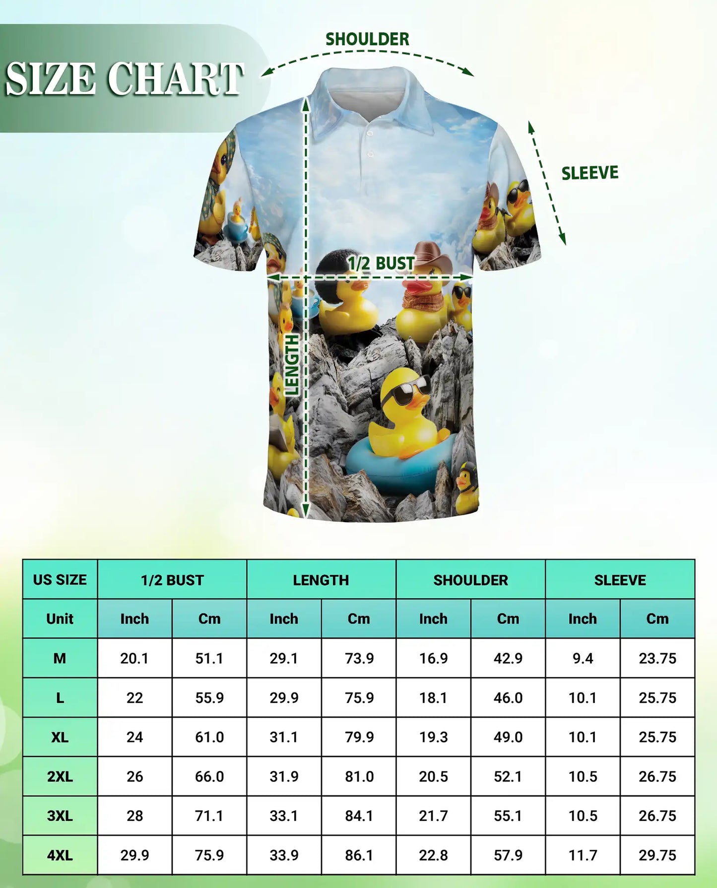Funny Rubber Duck Polo Shirt | Azhawaiian