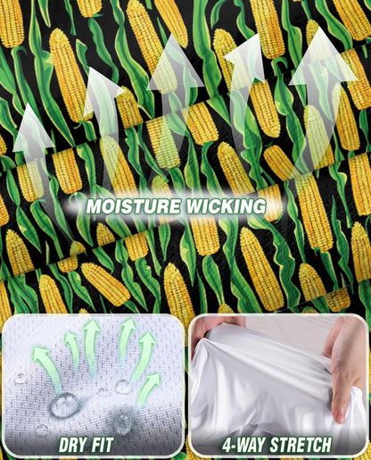 Agricultural Corn Cob Sleeveless Polo Shirt for Women | Azhawaiian