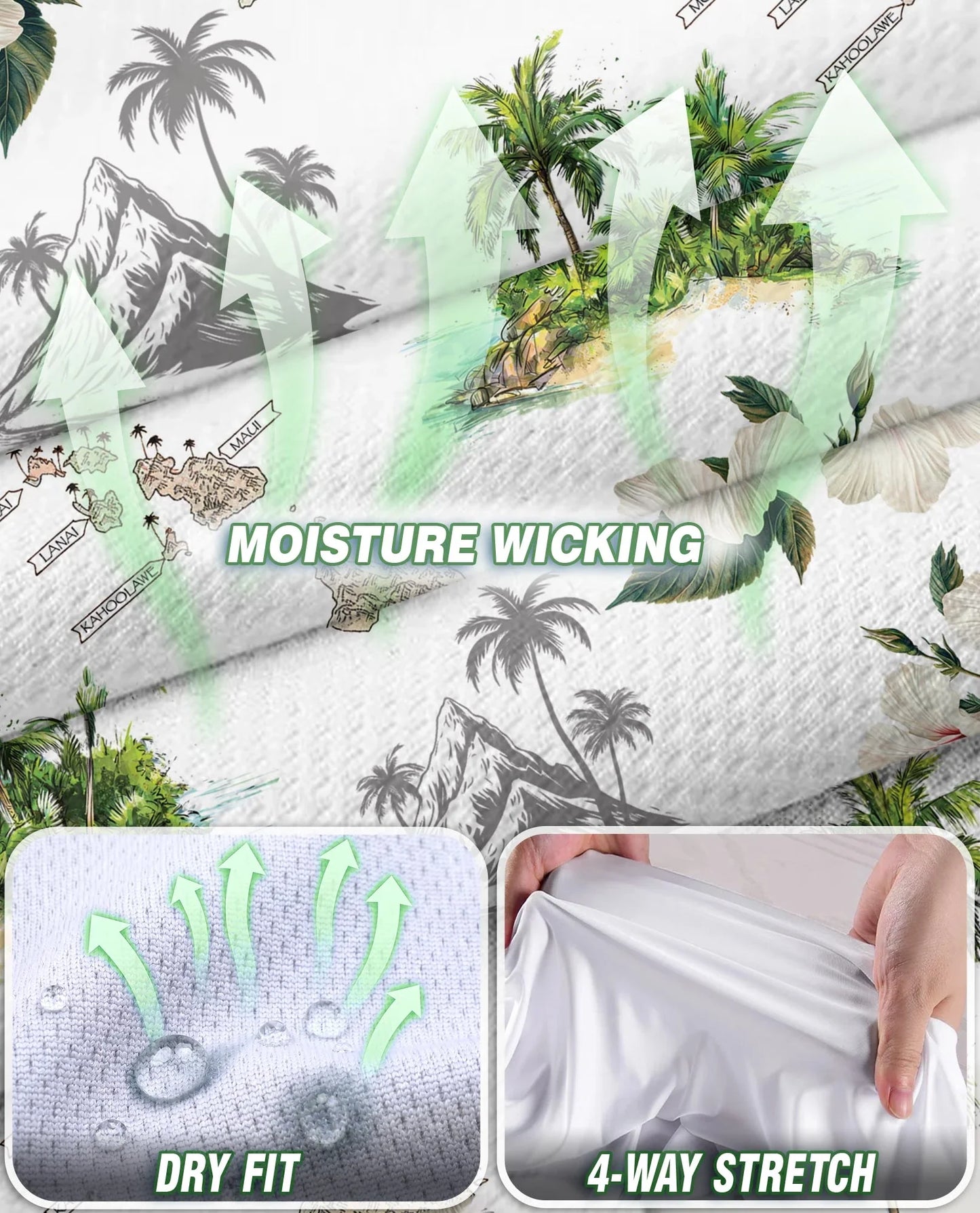 Tropical Floral Sleeveless Polo Shirt for Women | Azhawaiian