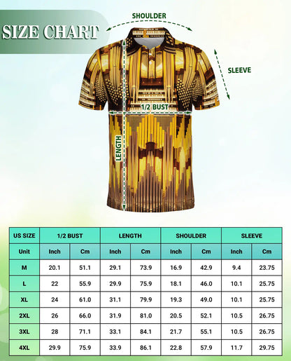 Pipe Organ Music Polo Shirt | Azhawaiian
