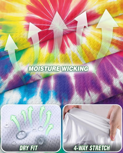 Tie Dye 3D Sleeveless Polo Shirt for Women | Azhawaiian